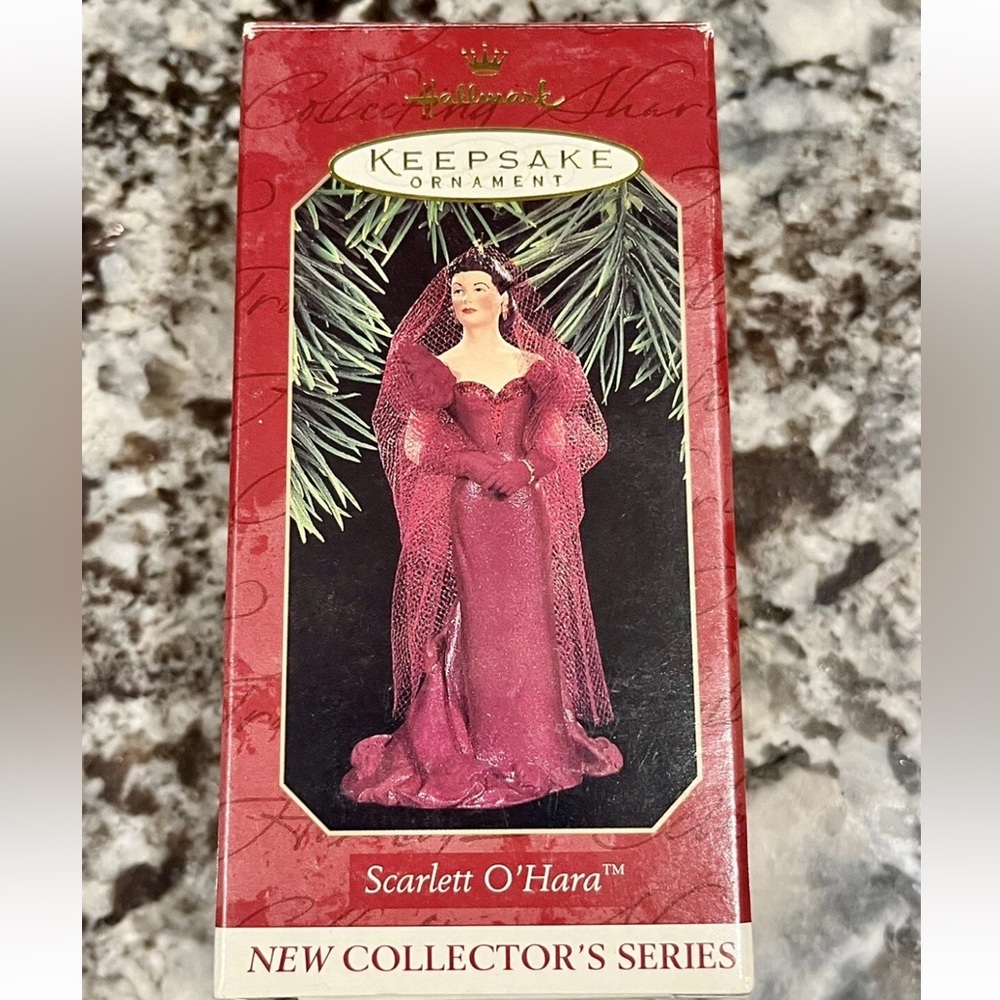 1997 Hallmark Keepsake Ornament Gone With The Wind Scarlett O'Hara #1 In Series